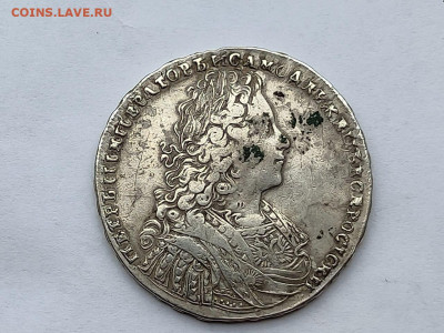 Пётр ll.1рубль 1728г.Подлинность. Оценка.? - IMG_20210629_125400_376