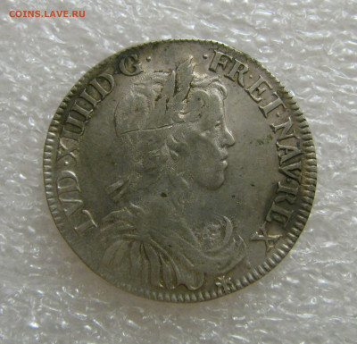Королевство Франция. Людовик XIV. ½ ЭКЮ 1649 года. - 0,5ЭКЮ (2).JPG