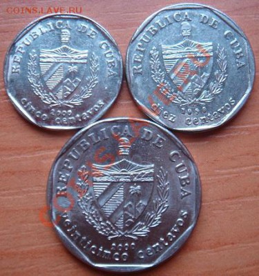 Куба: 3 монетки (5, 10 и 25 центавро) до 26.10.11 22-00 - Куба-2.JPG
