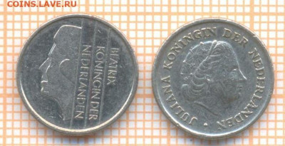 Нидерланды 10 центов 1972,1994 г., до 08.07.2021 г. 22.00 по - Нидерланды 10 центов 1972,1994 2582а