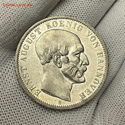 Ганновер Эрнст Август талер 1848 г. AU до 05.07.2021 22:00 - IMG_2067.JPG
