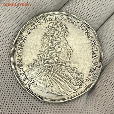 Бавария талер 1694 г. Максимилиан II Эммануил - IMG_2155.JPG