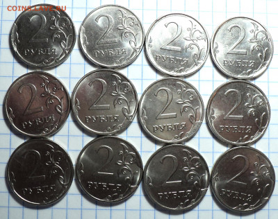 СКОЛЫ на монетах 2 руб  - 12 шт   до 8 07 - DSC04667.JPG