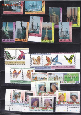Марки Невис ,Сен Лючии   до 8  июля 2021 до 22-00 - IMG_0003