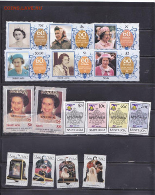 Марки Невис ,Сен Лючии   до 8  июля 2021 до 22-00 - IMG_0002