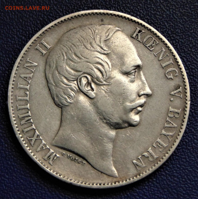 Бавария. Талер 1863. До 10.07.21 в 22.00 МСК - BAY-1-1863.JPG