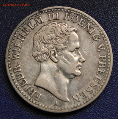 Пруссия. Горный талер 1829. До 10.07.21 в 22.00 МСК - PR-1829.JPG