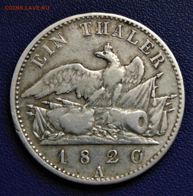 Пруссия. Талер 1820. До 10.07.21 в 22.00 МСК - PR-1820-.JPG