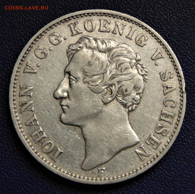 Саксония. Талер 1854. До 10.07.21 в 22.00 МСК - SA-1-1854.JPG