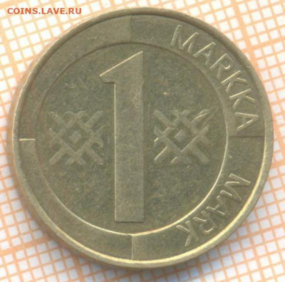 Финляндия 1 марка 1994 г., до 11.07.2021 г. 22.00 по Москве - Финляндия 1 марка 1994 2383
