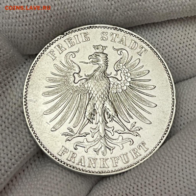 Франкфурт талер 1859 г. 100 лет Шиллеру XF+ до 08.07 - IMG_2078.JPG