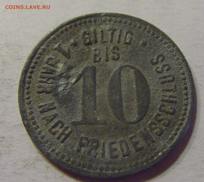 Нотгельд 10 пф 1917 Германия №1 10.07.2021 22:00 МСК - CIMG5456.JPG