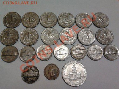 Монеты разных стран и номиналов (пополняемая). - 88 сша.