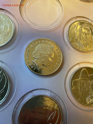 полный набор Новая Зеландия 50 центов 2003 Властелин Колец - s-l1600 (7)