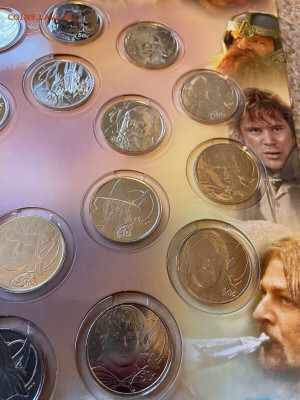 полный набор Новая Зеландия 50 центов 2003 Властелин Колец - s-l1600 (6)