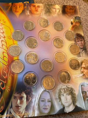 полный набор Новая Зеландия 50 центов 2003 Властелин Колец - s-l1600 (1)