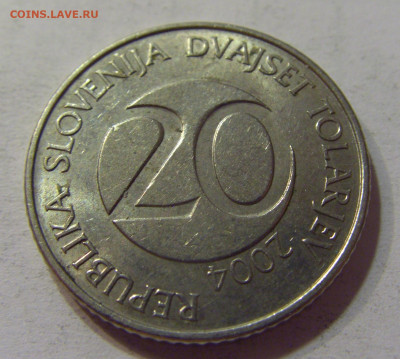 20 толар 2004 Словения №1 10.07.2021 22:00 МСК - CIMG6777.JPG