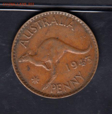 Австралия 1943 1 пенни до 12 07 - 100