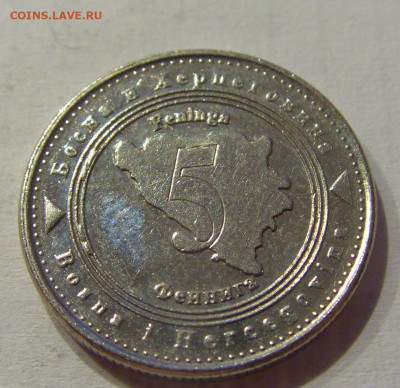 5 фенигов 2005 Босния и Герцеговина №1а 10.07.2021 22:00 МСК - CIMG2667.JPG