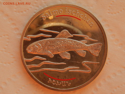 100 dram republic of armenia 2007 salmo ischchan - DSCN0075.JPG
