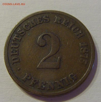 2 пфеннигов 1875 С Германия №1а 10.07.2021 22:00 МСК - CIMG2855.JPG