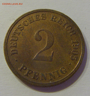 2 пфеннигов 1905 G Германия №1а 10.07.2021 22:00 МСК - CIMG2859.JPG