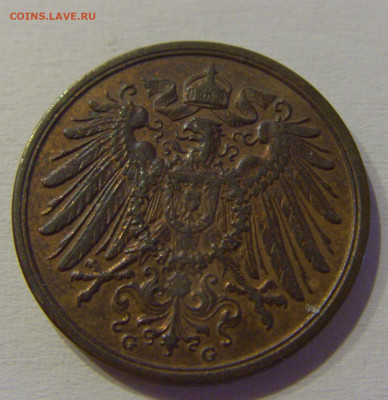 2 пфеннигов 1911 G Германия №1а 10.07.2021 22:00 МСК - CIMG2869.JPG