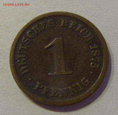 1 пфенниг 1875 F Германия №1а 10.07.2021 22:00 МСК - CIMG2903.JPG