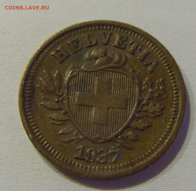 1 раппен 1937 Швейцария №1а 10.07.2021 22:00 МСК - CIMG3472.JPG