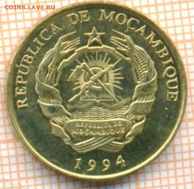 Мозамбик 10 метикалов 1994 г., до 14.07.2021 г. 22.00 по Мос - Мозамбик 10 метикалов 1994 3129