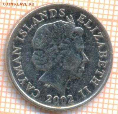 Каймановы острова 10 центов 2002 г., до 14.07.2021 г. 22.00 - Каймановы 10 центров 2002 2791