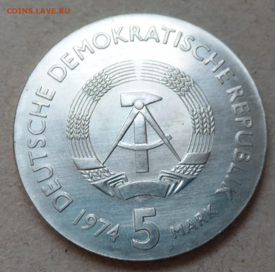 ГДР 5 марок 1974 Филипп Рейс до 22-00 13.07 - IMAG2645_2