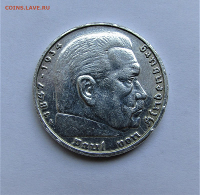 5 марок 1936 Германия с 200 руб. до 18.07.21 г. 22:00 - IMG_2442.JPG