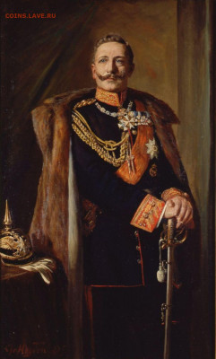 Пруссия. Император Вильгельм II. 5 МАРОК 1914 года. Бонус. - 5 МАрок1914