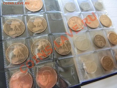 Старинные монеты Англии разных номиналов в НОВОМ АЛЬБОМЕ. - a 2