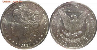 Монеты США. Вопросы и ответы - 1881 s