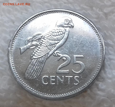 Монеты мира по фиксу - СЕЙШЕЛЬСКИЕ ОСТРОВА 25 центов 2007 20200225_115533