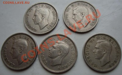 Продам монеты Великобритании, Австралии, Греции - SIX-PENCE-01
