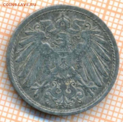 Германия 10 пф 1918 г., до 19.07.2021 г. 22.00 по Москве - Германия 10 пф 1918 3149а
