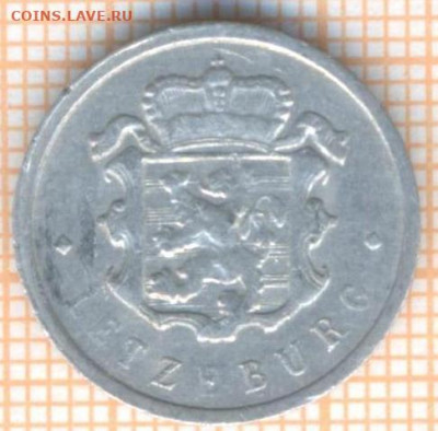 Люксембург 25 сантимов 1960 г., до 19.07.2021 г. 22.00 по Мо - Люксембург 25 сантимов 1960 3164