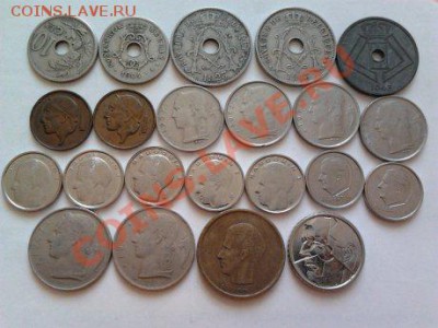Монеты разных стран и номиналов (пополняемая). - 95 бельгия.