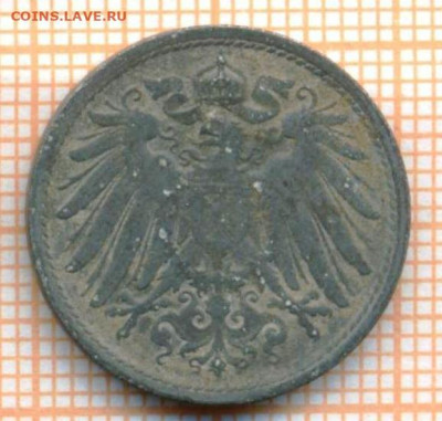 Германия 10 пф 1919 г., до 20.07.2021 г. 22.00 по Москве - Германия 10 пф 1919 3170а