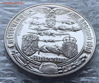 Серебряная медаль 999 Германия- оценка! - 41207F26-F1F1-4E28-BBD2-CAC0AAC90416