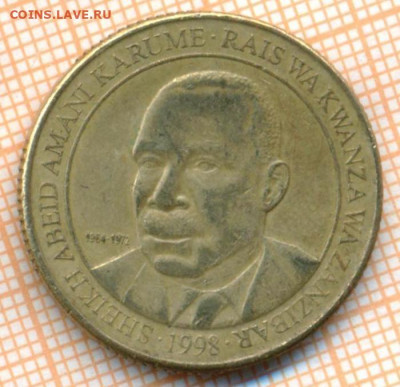 Танзания 200 шиллингов 1998 г., до 21.07.2021 г. 22.00 по Мо - Танзания 200 шиллингов 1998 3179