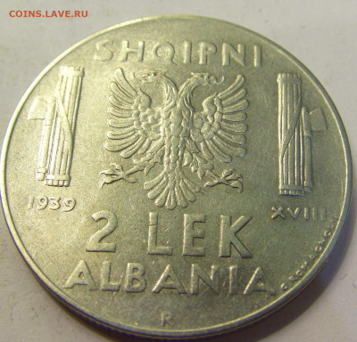 2 лека 1939 немагнитная Албания №1б 20.07.2021 22:00 М - CIMG9059.JPG