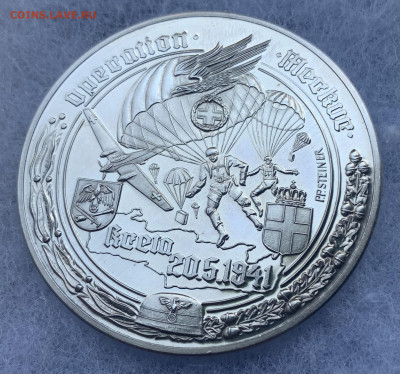 10 медалей из Серебра 999 Вторая Мировая война! - 185D1170-F7B1-4399-9720-289BA6593F15