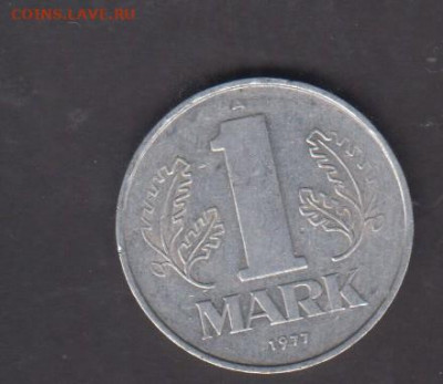 ГДР 1977 1 марка до 22 07 - 267