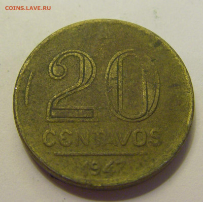 20 сентаво 1947 Бразилия №1б 20.07.2021 22:00 МСК - CIMG9363.JPG