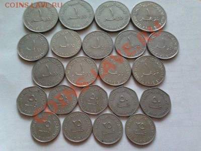 Монеты разных стран и номиналов (пополняемая). - 100 арабские эмираты