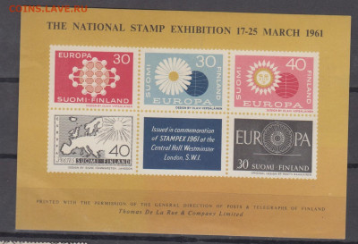 Финляндия 1961 сув листок до 23 07 - 223